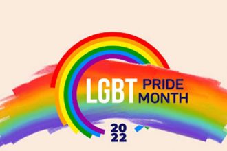 A rainbow graphic celebrates LGBT Pride Month, promoting inclusivity in the vet sector.