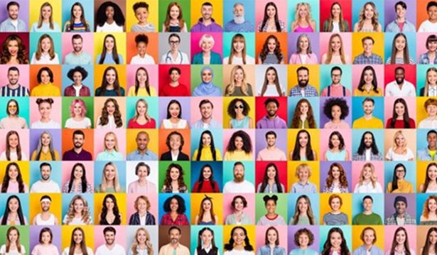 A diverse group of people represents the inclusive nature of the vet sector.